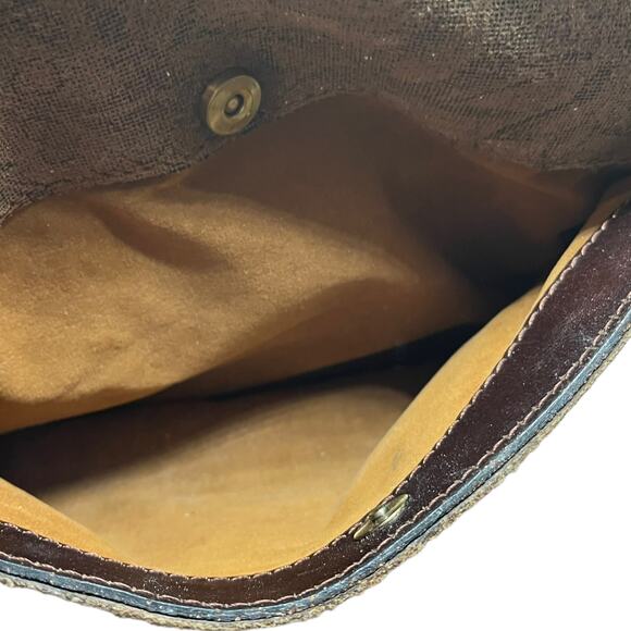 Patricia Nash Tooled Purse Napa Etched Floral Collection Peruvian Tooling Tan - Picture 4 of 15